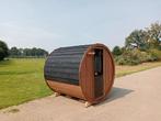Thermohout barrelsauna, buitensauna, houtgestookt of elektra, Ophalen, Fins of Traditioneel, Kostedeweg 7 Vorden, Nieuw