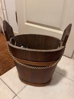 Houten bak, Ophalen, Gebruikt, Rechthoekig, Hout