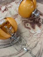 Xxl Mazzega murano koppel hanglampen, Ophalen, Zo goed als nieuw, Glas, Minder dan 50 cm