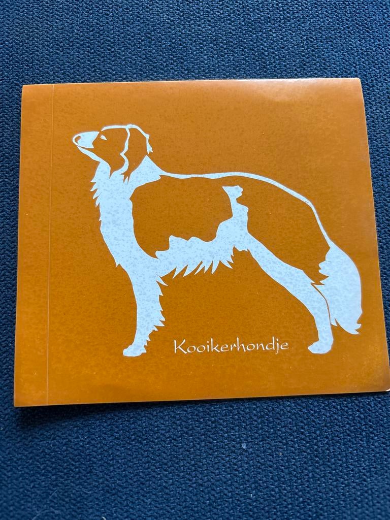 Vintage Kooikerhondje Sticker, Verzenden, Gebruikt, Dier en Natuur