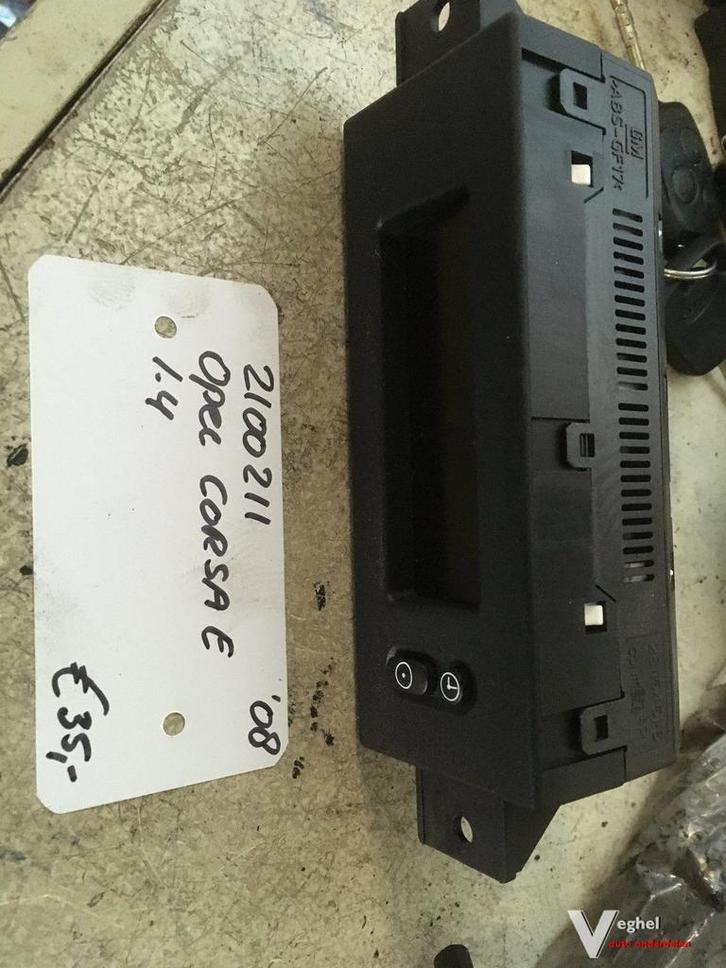 Opel Corsa D boordcomputer '08, Auto-onderdelen, Elektronica en Kabels, Gebruikt, Ophalen of Verzenden