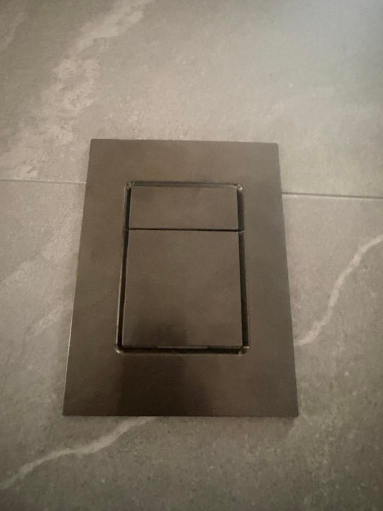 Nieuw Grohe toilet drukknop gunmetal, Doe-het-zelf en Verbouw, Sanitair, Ophalen of Verzenden, Nieuw, Toilet
