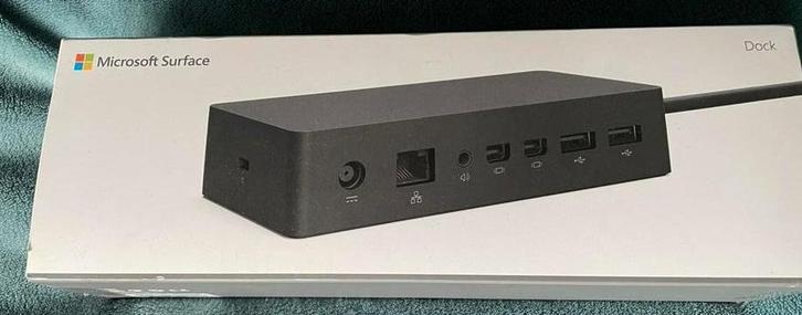 Microsoft Surface Dock Model 1661-compleet-weinig gebruikt, Computers en Software, Dockingstations, Zo goed als nieuw, Docking station