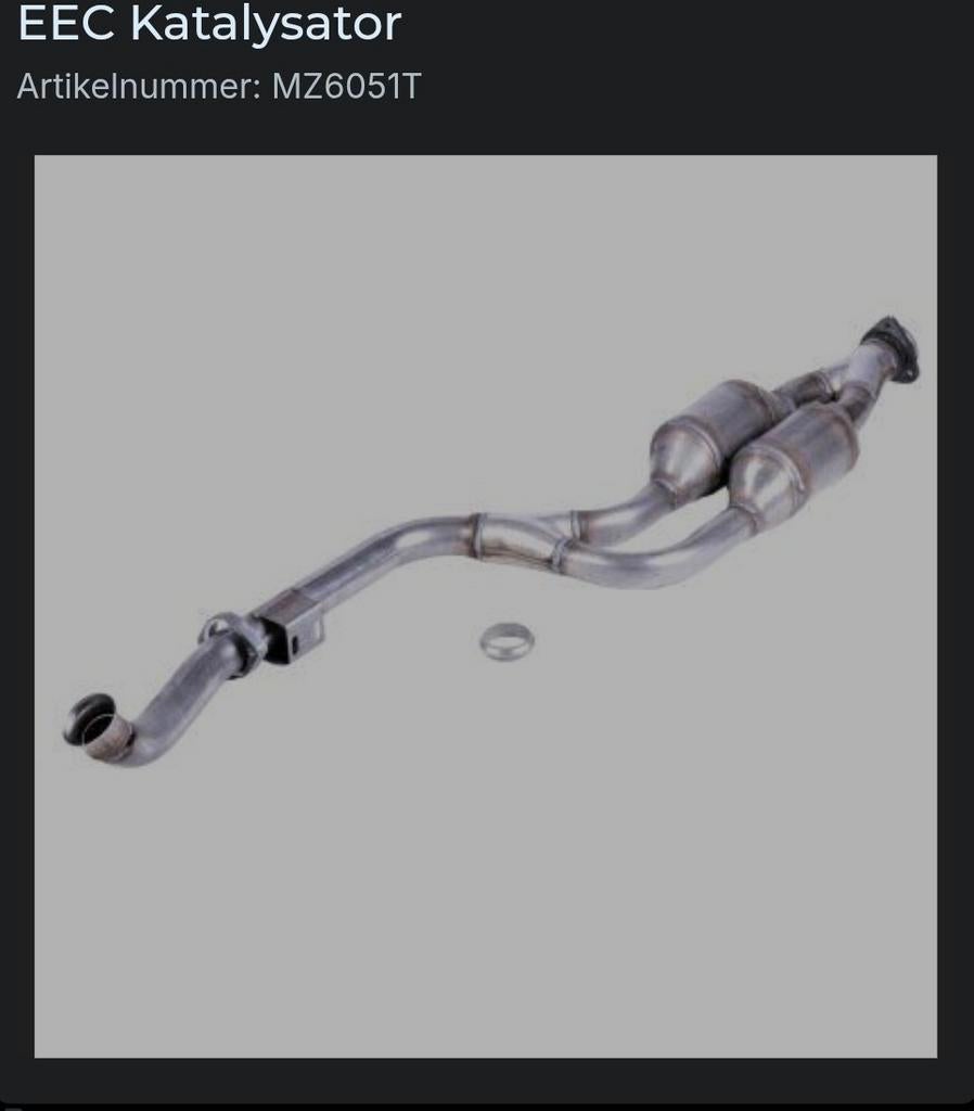 Nieuwe Katalysator Bosal voor Mercedes SLK 200 230  R170, Ophalen, Bosal, Nieuw, Info@bosal.com