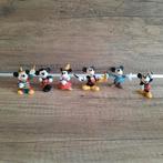 6x figuurtje Mickey + Minnie Mouse Walt Disney nieuw, Verzamelen, Ophalen of Verzenden, Mickey Mouse, Nieuw, Beeldje of Figuurtje