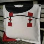 Zeildoekkussen Big Red, Ophalen of Verzenden, Nieuw, Rechthoekig