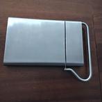 Rvs kaassnijder voor zachtere kaas plus reserve mesje, Ophalen of Verzenden, Zo goed als nieuw