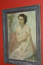 Arnoud Paashuis - Nu Assis, bekroond in Parijs, Antiek en Kunst, Kunst | Schilderijen | Klassiek, Ophalen