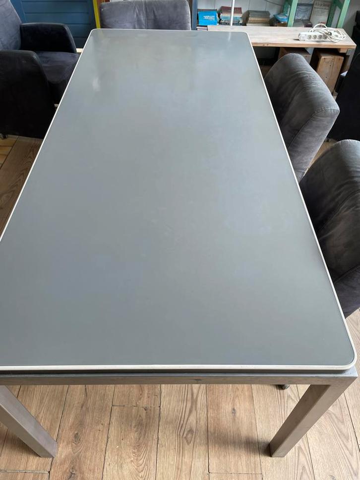 Gispen 515 Tafelblad Mint Staat, Huis en Inrichting, Tafels | Eettafels, Zo goed als nieuw, 100 tot 150 cm, 150 tot 200 cm, Vier personen