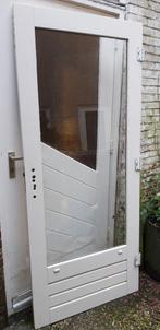 Buitendeur. Balcondeur. Achterdeur., Doe-het-zelf en Verbouw, Deuren en Horren, Ophalen, Gebruikt, 80 tot 100 cm, 200 tot 215 cm