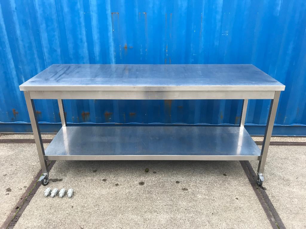 20 x RVS werktafels voor buitenkeuken , tuin of werkplaats, Tuin en Terras, Ophalen, Zo goed als nieuw, Gas