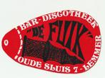 Sticker muziek discotheek de Fuik Lemmer - Oude Sluis, Verzamelen, Verzenden, Zo goed als nieuw, Overige typen