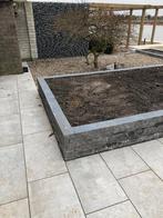 stapelblok stapelblokken borders 12x12x50 ruw of strak, Tuin en Terras, Bielzen en Borders, Ophalen, Biels, Nieuw, Natuursteen