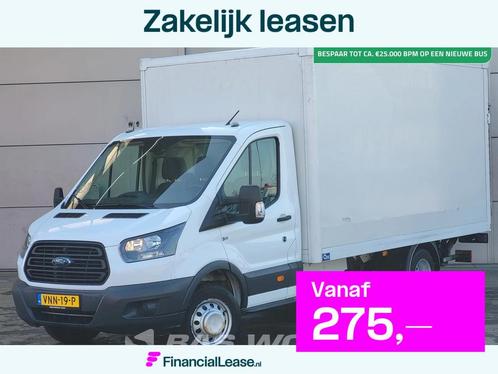 Ford Transit 130pk Dubbellucht Laadklep Bakwagen Airco APK 0, Auto's, Bestelauto's, Bedrijf, Lease, Financial lease, Airconditioning