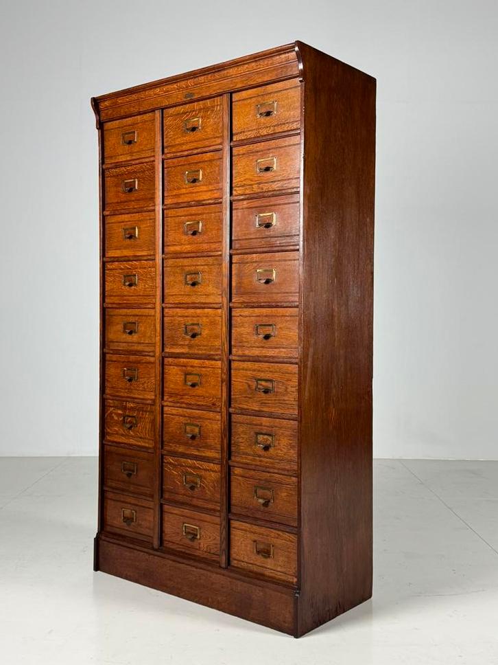 Apothekerskast ladekast kleppenkast, Huis en Inrichting, Kasten | Ladekasten, Zo goed als nieuw, Minder dan 100 cm, 25 tot 50 cm