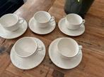 Villeroy & Boch - Cortina - 5 stuks - porselein - crème, Antiek en Kunst, Antiek | Servies compleet, Ophalen of Verzenden