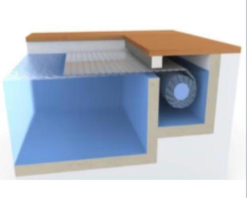zwembad rolluik inbouw buis motor systeem 6.00 cm, Tuin en Terras, Zwembad-toebehoren, Nieuw, Ophalen of Verzenden