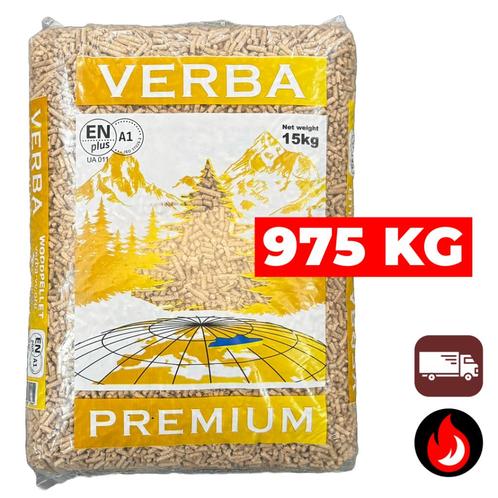 Witte houtpellets | ENplus A1 | Verba Premium, Tuin en Terras, Haardhout, Takken, Overige houtsoorten, Minder dan 3 m³, Ophalen of Verzenden