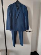 Blauw pak heren, Kleding | Heren, Kostuums en Colberts, Maat 52/54 (L), Blauw, Ophalen of Verzenden, Zo goed als nieuw