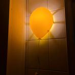IKEA vintage Drömminge ballonvorm wandlamp - geel, Ophalen of Verzenden, Zo goed als nieuw
