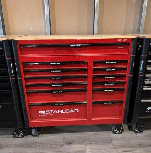 ‼️NIEUW‼️STAHLBÄR XXXL Houtenblad Gereedschapswagen 12 LADES, Auto diversen, Autogereedschap, Nieuw, Ophalen of Verzenden