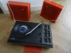 Draagbare vintage platenspeler Philips 623 STEREO, 1975, Audio, Tv en Foto, Platenspelers, Ophalen of Verzenden, Gebruikt, Platenspeler