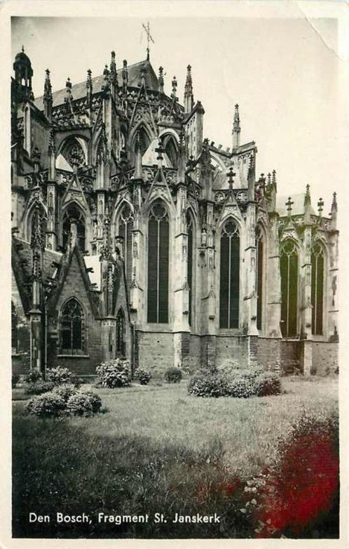 (377-654-027) Den Bosch St Janskerk, Verzamelen, Ansichtkaarten | Nederland, Noord-Brabant, Verzenden