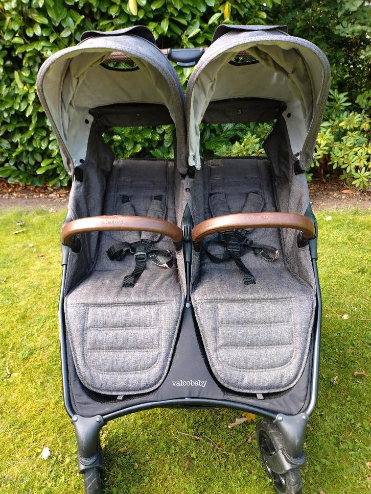 Valcobaby Trend Duo tweeling kinderwagen met Sport pack, Kinderen en Baby's, Kinderwagens en Combinaties, Gebruikt, Kinderwagen