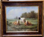 Hilaire BALS, koeien in de wei, Antiek en Kunst, Ophalen of Verzenden