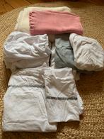 Set beddengoed voor Co-sleeper en ledikant, Ophalen of Verzenden, Gebruikt, Wit, Jongetje of Meisje