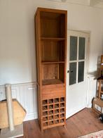 Teakhouten kast met lades en planken, Ophalen, Gebruikt, Teakhout, 50 tot 100 cm