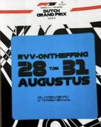 Doorlaatbewijs zandvoort formule 1, Tickets en Kaartjes, Drie personen of meer