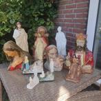 12  heiligen beelden Oa heilige familie, Antiek en Kunst, Curiosa en Brocante, Ophalen