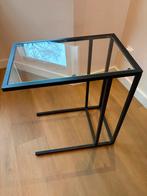 IKEA VITTSJÖ Bijzettafel / Laptoptafel - Zo Goed Als Nieuw, Minder dan 55 cm, Rechthoekig, Ophalen, 45 tot 60 cm