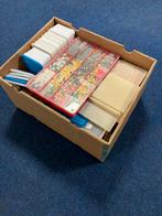 Bananendoos vol met ministeck, Hobby en Vrije tijd, Ministeck, Ophalen of Verzenden, Gebruikt, Losse ministeck of Strip