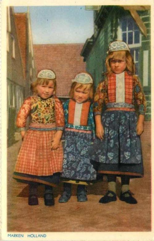 (377-632-029) Marken, Verzamelen, Ansichtkaarten | Nederland, Noord-Holland, Verzenden