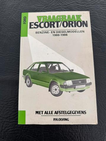Handleiding boekje vraagbaak Ford Escort orion 1980 198 beschikbaar voor biedingen