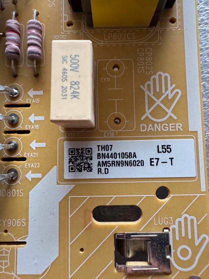 QE50Q65 Voeding / Power Supply - Defect Paneel, Audio, Tv en Foto, Converters, Gebruikt, Ophalen of Verzenden