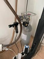 Co2 fles met bellenteller, Ophalen of Verzenden, Zo goed als nieuw, Filter of Co2