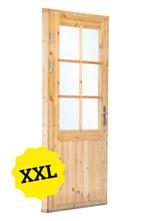 Deur met raam XXL LD (nieuwprijs €599.95,-), Doe-het-zelf en Verbouw, Deuren en Horren, Ophalen, 80 tot 100 cm, Nieuw, Buitendeur