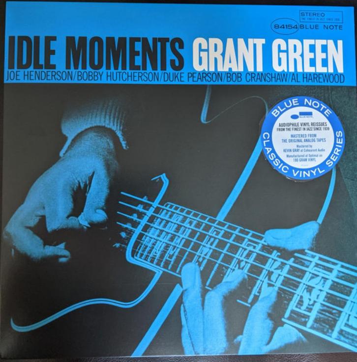 LP Grant Green - Idle moments (Blue Note, 180gr), Cd's en Dvd's, Vinyl | Jazz en Blues, Zo goed als nieuw, 12 inch, Ophalen
