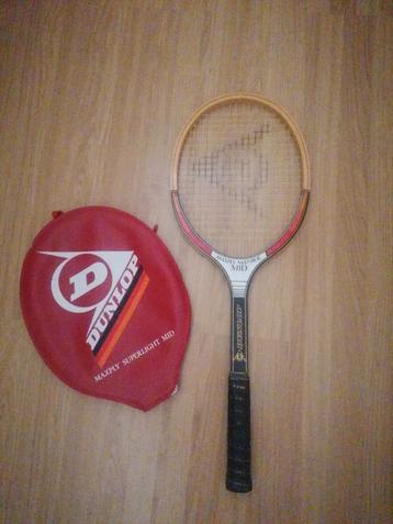 Vintage Dunlop McENROE Tennis Racket  beschikbaar voor biedingen