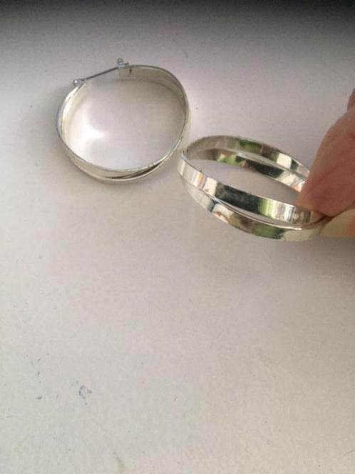 verschillende oorbellen, Sieraden, Tassen en Uiterlijk, Oorbellen, Zo goed als nieuw, Hangers, Overige materialen, Zilver, Met strass