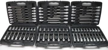 E-Torx Dop- bitset 88dlg. - 3 koffers - Nieuw beschikbaar voor biedingen