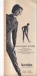 retro reclame 1964 Koala dames nachtkleding pyjama's, Overige typen, Ophalen of Verzenden