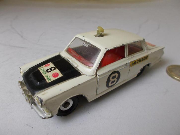 Dinky Toys 212 (1966) FORD CORTINA EAST AFRICAN SAFARI., Hobby en Vrije tijd, Modelauto's | 1:43, Gebruikt, Auto, Dinky Toys, Ophalen of Verzenden