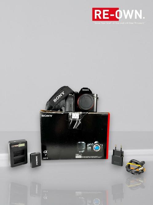 Sony A7 Mark 1 (met doos & weinig clicks & garantie), Audio, Tv en Foto, Fotocamera's Digitaal, Zo goed als nieuw, Compact, Sony