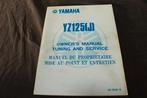 Yamaha YZ125 J 1981 motorcycle owner's / service manual, Ophalen of Verzenden, Yamaha