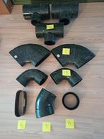 dyka air wtw buizen/hulpstukken, Doe-het-zelf en Verbouw, Buizen en Afvoer, Ophalen, Bochten, Pvc, Zo goed als nieuw