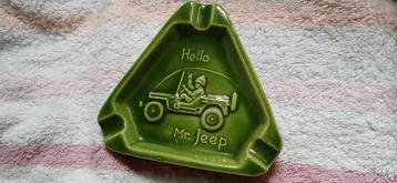 groen bevrijdingsasbakje; Hello Mr. Jeep beschikbaar voor biedingen